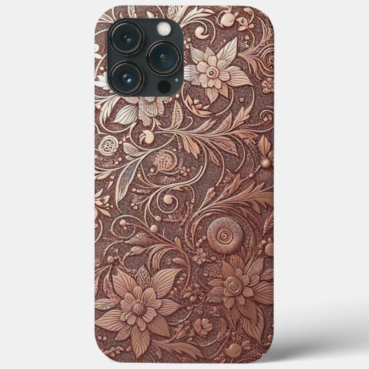 Modern elegant roos goud en bloemstukken4 Case-Mate iPhone case (Achterkant)