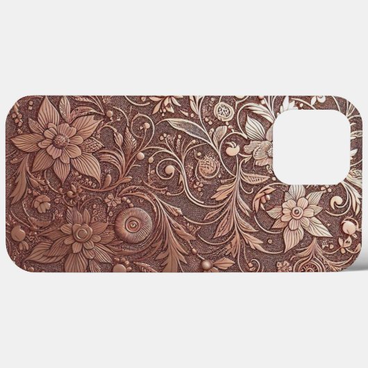 Modern elegant roos goud en bloemstukken4 Case-Mate iPhone case (Achterkant (horizontaal))
