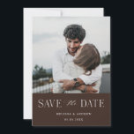 Modern Elegant Save the Date Chocolate<br><div class="desc">Modern Elegant sparen de Stal van de Datum</div>