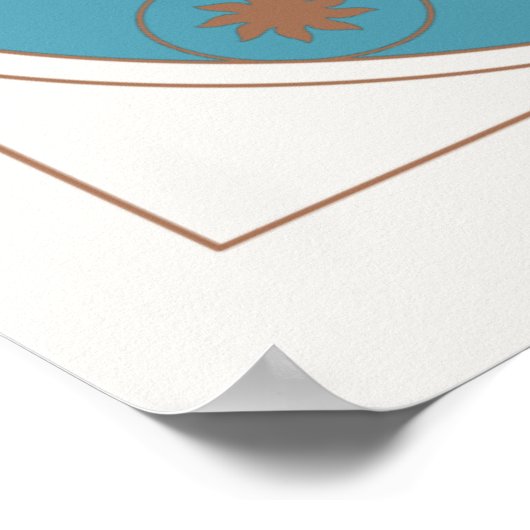 Modern Elegant School Proposal Prom Sign Poster (Hoek)