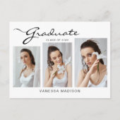 Modern elegant script | 3 Aankondiging van een fot Briefkaart (Voorkant)