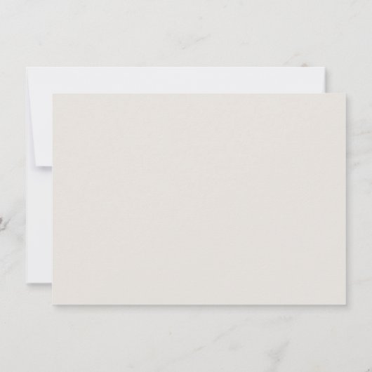 Modern Elegant Script Baby shower Bedankkaart (Achterkant)