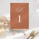 Modern Elegant Script Clay Kaart<br><div class="desc">Deze mooie uitnodiging maakt deel uit van een heel collectie! Mix en match kleuren en wauw je gasten met deze prachtige,  klassieke design.</div>