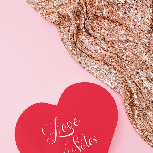 Modern Elegant Script Gepersonaliseerde Red Love N Notitieboek