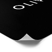 Modern Elegant Script Welcome Wedding Sign Poster (Hoek)