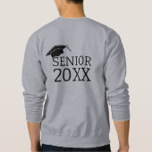 Modern Elegant Senior Golden Black Trui (Achterkant)