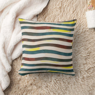 Modern Elegant Shaded Stripes Kussen