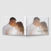 Modern Elegant Simple Minimalist Photo Wedding Gastenboek (Volledig)