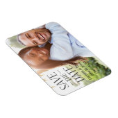 Modern Elegant slaat de datum op Magneet (Rechterzijde)