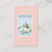 Modern Elegant Spa Photo Visitekaartje (Voorkant)