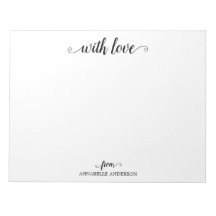 Modern elegant stijlvol script zwart met liefde