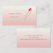 Modern Elegant Stijlvol, Veer Visitekaartje (Voorkant / Achterkant)