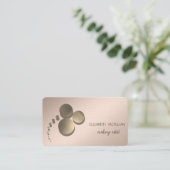 Modern Elegant, Stippen, Makeup Artist Visitekaartje (Staand voorkant)