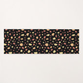 Modern Elegant Terracotta Abstract Yogamat (Voorkant (horizontaal))