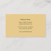 Modern Elegant Texture Grey Faux Gold Monogram Visitekaartje (Achterkant)