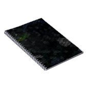 MODERN_ELEGANT_THE ABSTRACT_ART _BLACK NOTITIEBOEK (Rechterzijde)