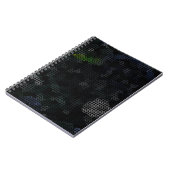 MODERN_ELEGANT_THE ABSTRACT_ART _BLACK NOTITIEBOEK (Linkerzijde)