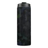 MODERN_ELEGANT_THE ABSTRACT_ART _BLACK THERMOSBEKER (Voorkant)