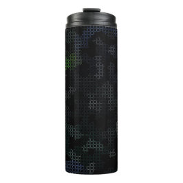 MODERN_ELEGANT_THE ABSTRACT_ART _BLACK THERMOSBEKER