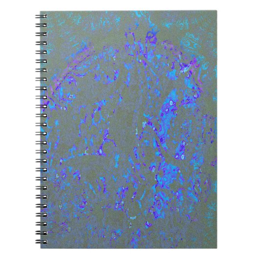 Modern_elegant_theAbstract art_BLUE Notitieboek (Voorkant)