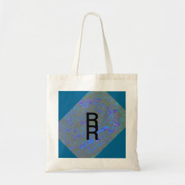 Modern_elegant_theAbstract art_BLUE Tote Bag