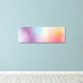Modern Elegant Trendy Colorful Abstract Kunstwerk Canvas Afdruk (Insitu (Houten vloer))