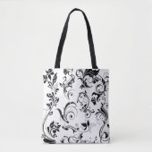 Modern Elegant Trendy Decorative Tote Bag (Voorkant)