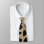 Modern Elegant Trendy Luipaard Patroon Stropdas (Gebonden)