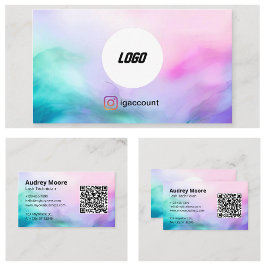 Modern Elegant Trendy Wimper Beauty Salon Visitekaartje