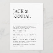 Modern Elegant | Uitnodiging tot het indienen van  (Voorkant)