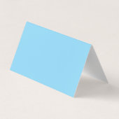 Modern Elegant Uniek Gewoon Geel Blauw Visitekaartje (Achterkant)