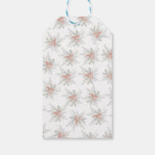 Modern Elegant Vakantie Groen Vrolijk Kerstfeest Cadeaulabel (Achterkant)