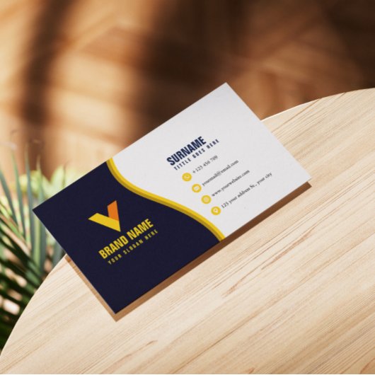 Modern Elegant Visitekaartje