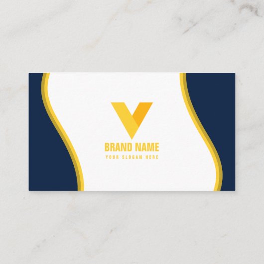 Modern Elegant Visitekaartje (Achterkant)