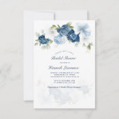 Modern Elegant Waterverf Floral Vrijgezellenfeest Kaart (Voorkant)