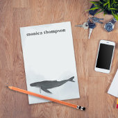 Modern Elegant Waterverf Humpback Whale Post-it® Notes
