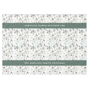 Modern elegant waterverf loof welkom tafelkleed