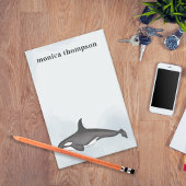 Modern Elegant Waterverf Orca Killer Whale Post-it® Notes