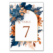 Modern Elegant Waterverf Tuin Bruiloft Kaart (Voorkant)