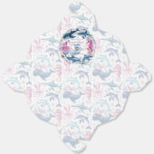 Modern elegant waterverf Zee dierlijk baby shower  Bedankdoosjes (Ongevouwen)