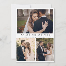 Modern Elegant Wedding Passen getrouwd Stijlvolle 