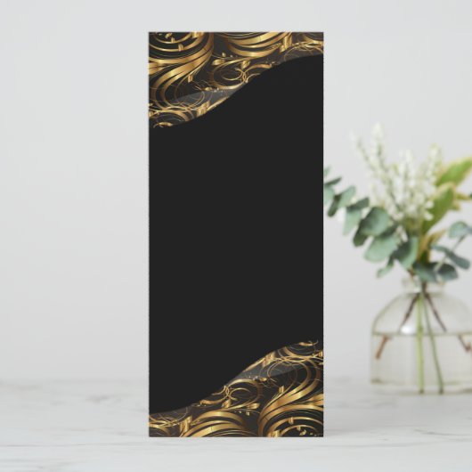 Modern Elegant Wedding Programme Programmakaart (Staand voorkant)