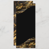 Modern Elegant Wedding Programme Programmakaart (Voorkant / Achterkant)