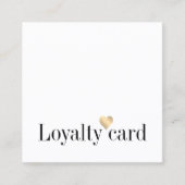 Modern Elegant White Gold Heart Beauty Loyalty (Voorkant)