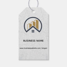 Modern elegant wit onroerend goed