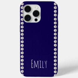 Modern elegante cute eenvoudige glanzende iPhone 15 pro max hoesje