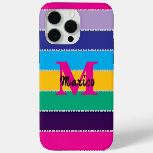 Modern elegante cute eenvoudige glanzende  Case-Mate iPhone case (Achterkant)