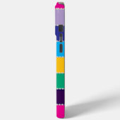 Modern elegante cute eenvoudige glanzende  Case-Mate iPhone case (Achterkant / Links)