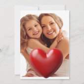 Modern Elegante Moederdag| Voor altijd mijn vriend Kaart (Achterkant)