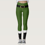 Modern Elf Santa Costume Cute Funny Kerstmis Leggings<br><div class="desc">Deze leuke kerstleggings zijn de perfecte kerstman voor kerstmorgen of feestdagen.</div>